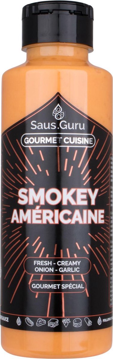 Saus.Guru's Smokey Américaine 500ML