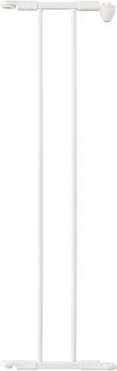 BabyDan verlengstuk - H:71cm Br:20 cm - WIT - (Past alleen op de Flex systeemhekjes)