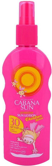 CABANA SUN zonnebrand - Kids / Kinderen - Roze - 200 ml