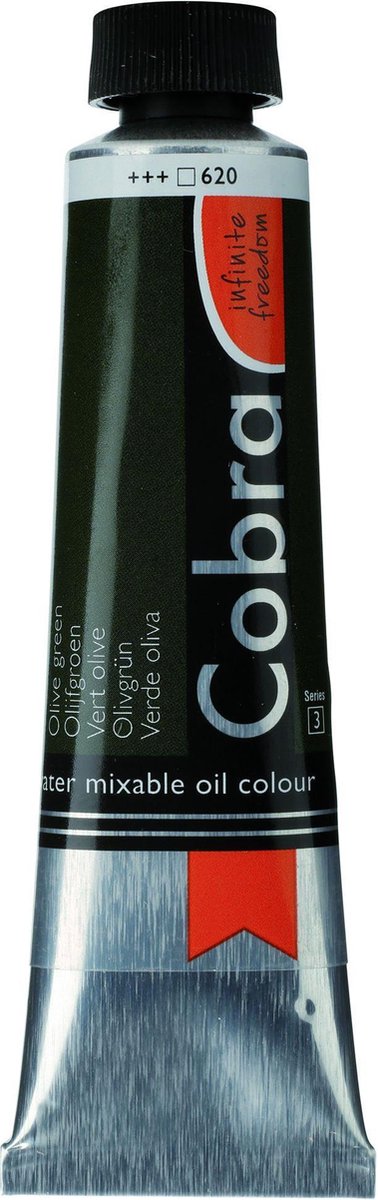 Cobra Artists Olieverf serie 3 Olive Green (620) 40 ml