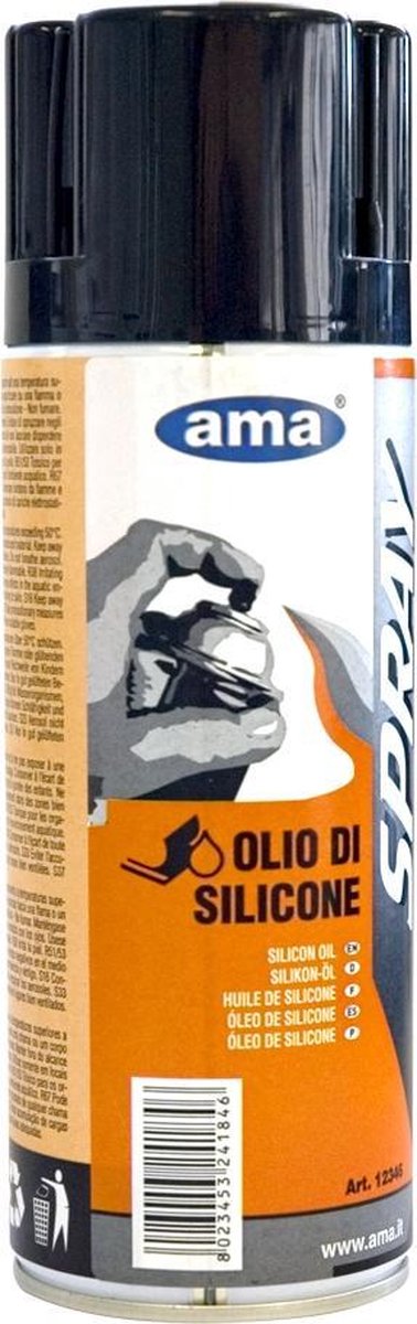 Siliconen olie spray - 400 ml (12 stuks)