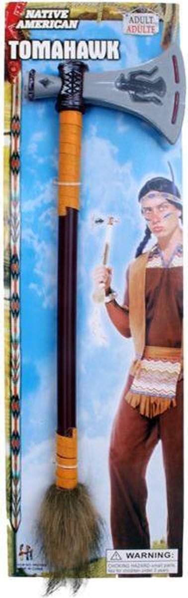 Indianen bijl - plastic - 50cm