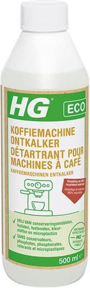 HG ECO koffiemachine ontkalker citroenzuur de milieubewuste ontkalker voor uw espresso- en padkoffiemachines