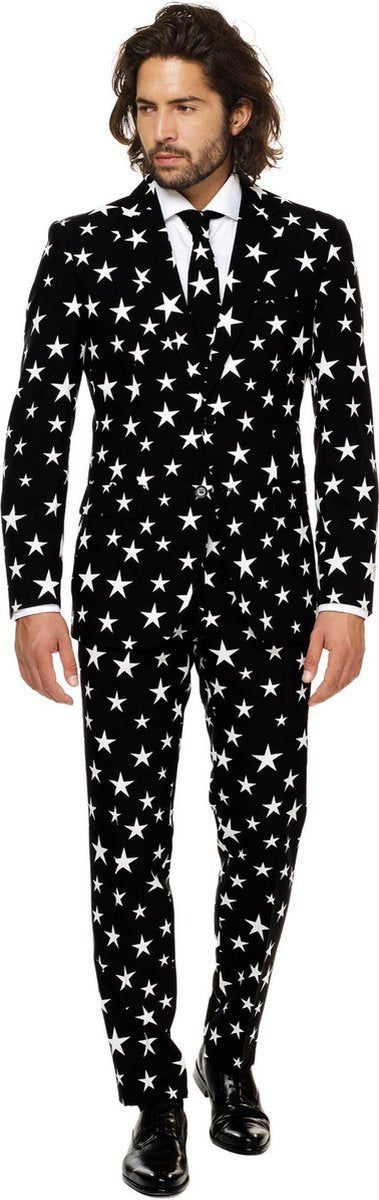 OPPOSUITS - Mr. Starstruck Opposuits kostuum voor mannen - XL (EU 58) - Volwassenen kostuums