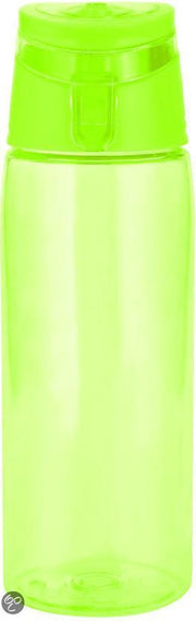 Zak!Designs Sport Drinkbeker - Incl. draagring - 75 cl - Transparant /Groen