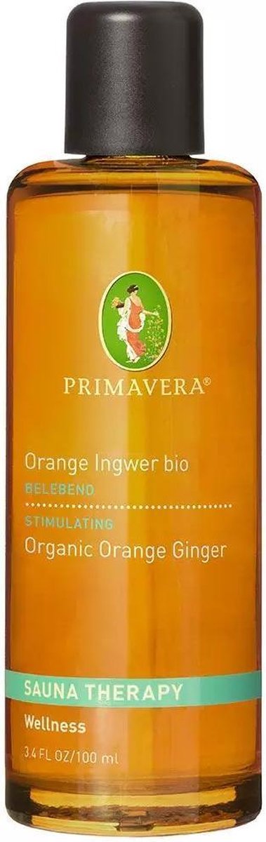 Aromasauna Sinaasappel - Gember (Orange Ingwer) bio 100 ml Primavera