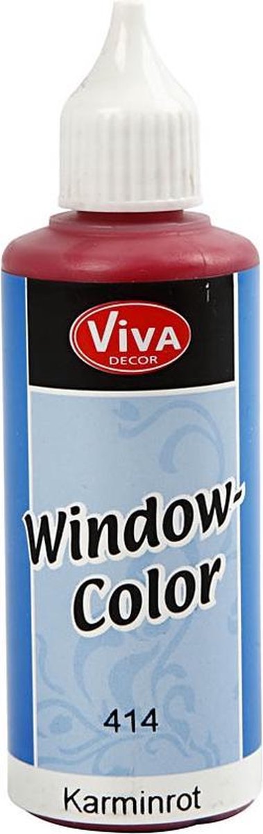 Window Color Karmijnrood 80 ml