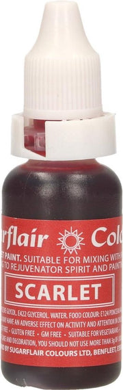 Sugarflair Eetbare Rode Voedselkleurstof Scharlaken Rood 14ml