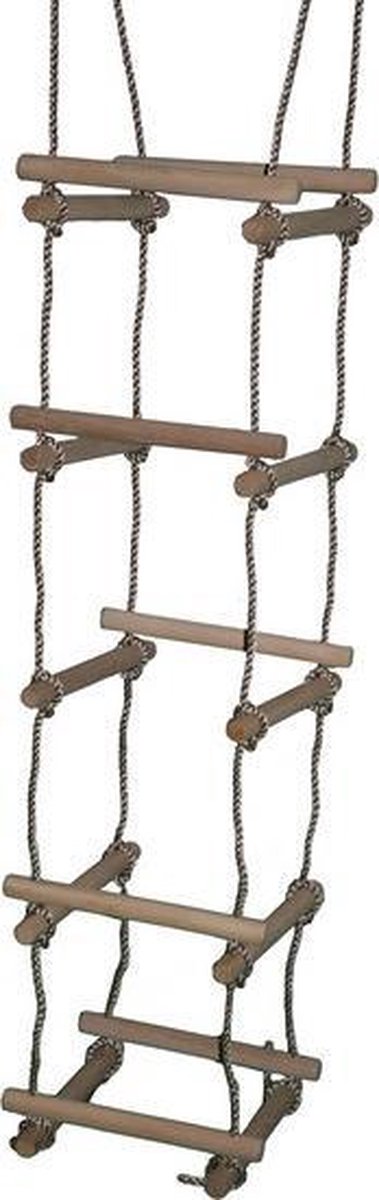 Touwladder PP touw 4 zijden met 5 sporten 2