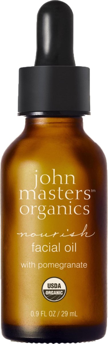 John Masters Organics - Nourish Facial Oil w. Pomegranate 29 ml