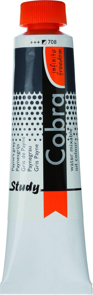 Cobra Study Olieverf 40ml | Payne's Grey (708)