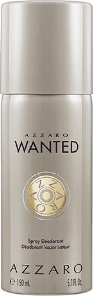 Azzaro Wanted Mannen Spuitbus deodorant 150 ml 1 stuk(s)