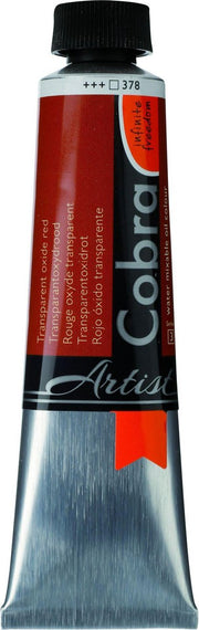 Cobra Artists Olieverf serie 3 Transparant Oxide Red (378) 40 ml