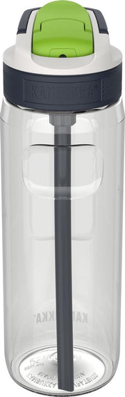 Kambukka Lagoon Drinkfles 750ml - Clear met geïntegreed rietje
