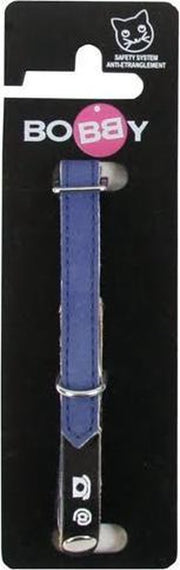 Bobby kattenhalsband adres donkerblauw