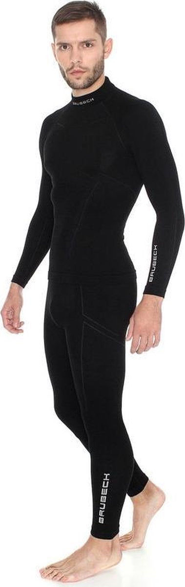 Brubeck Heren Thermokleding Set Extreme Merino Wol - Zwart L