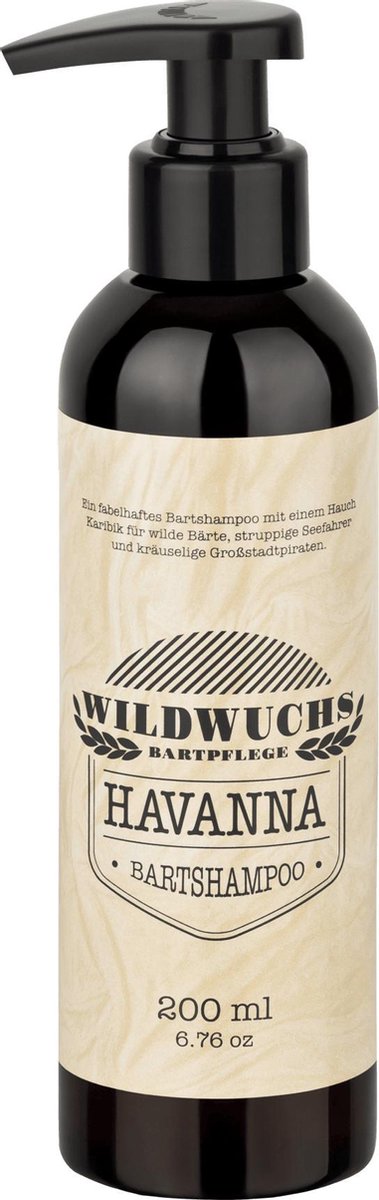 Wildwuchs Bartpflege Baardshampoo Havanna (200 ml)