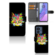 Motorola Edge 40 Leuk Hoesje Cat Color