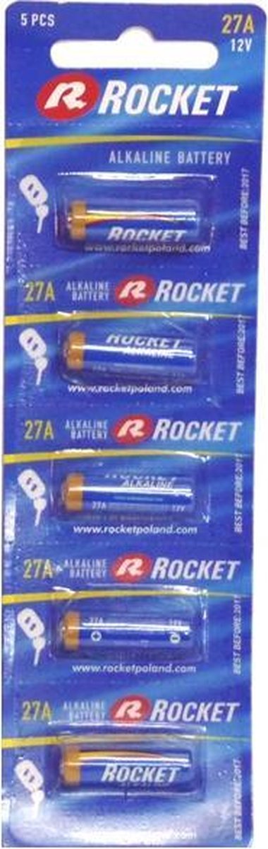 Rocket Alkaline E27A-MN27-V27A - 5 stuks