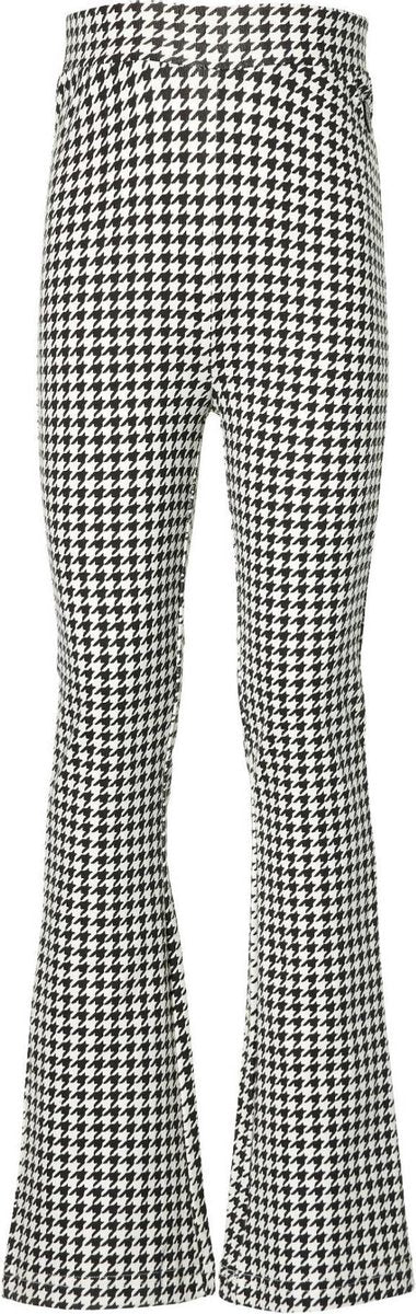 Levv girls- Keona pants flair- Black Pie de Poule - maat 116