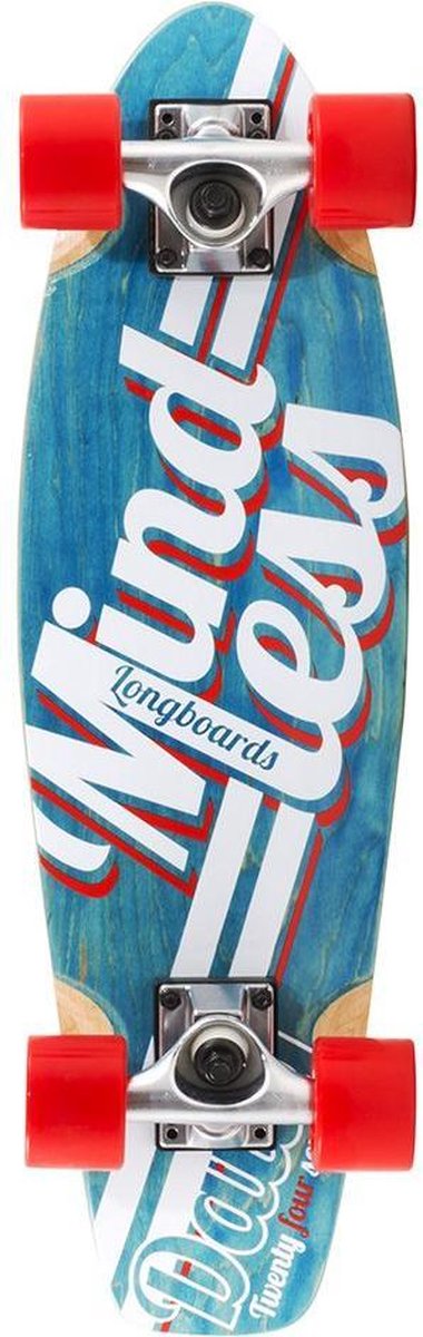 Mindless Longboards Mindless Daily Stained blauw