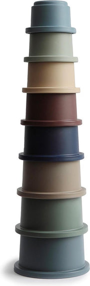Mushie Stacking Cups - Forest - stapelbekers