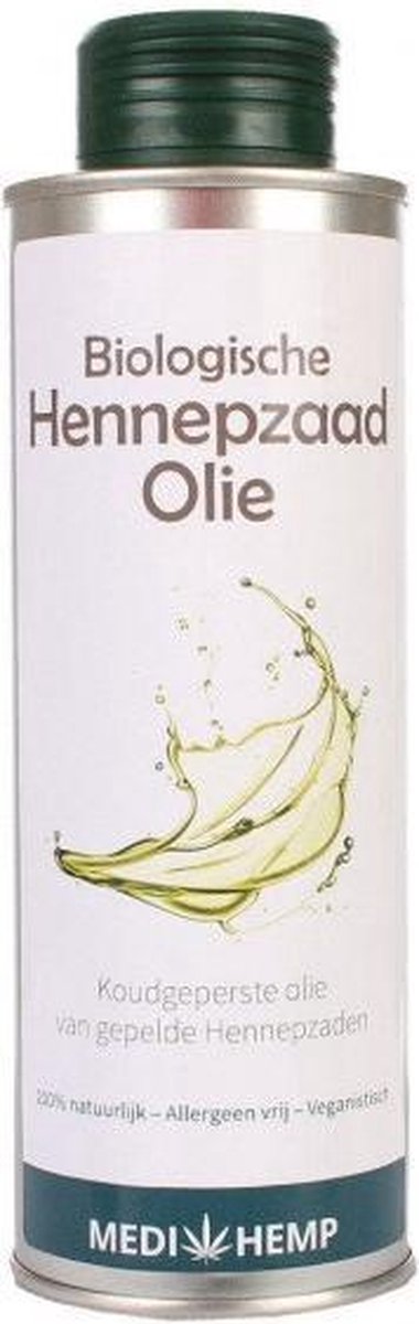 MediHemp Biologische Hennepzaad Olie 250 ml