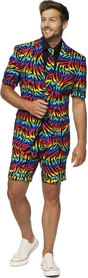Verkleedpak Zomer Wild Rainbow Heren Polyester Mt 60
