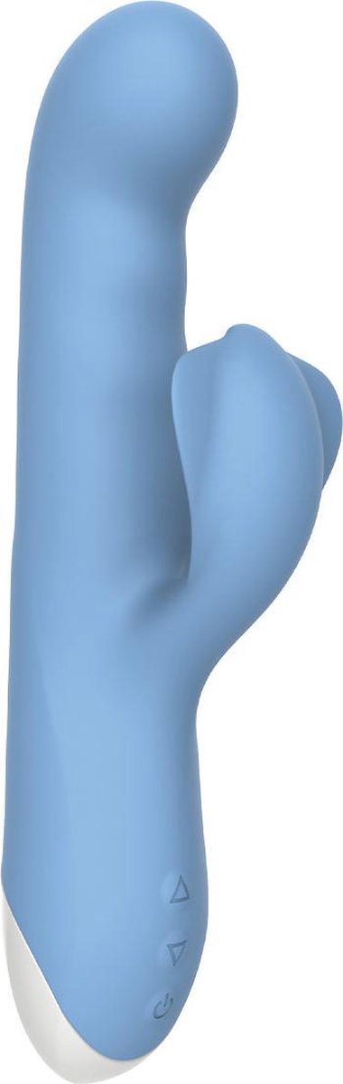 Evolved Thump 'N Thrust Vibrator Lichtblauw