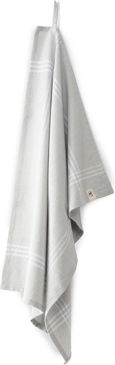 Walra Theedoek Line Out - 50x70 - 100% Katoen - Licht Grijs