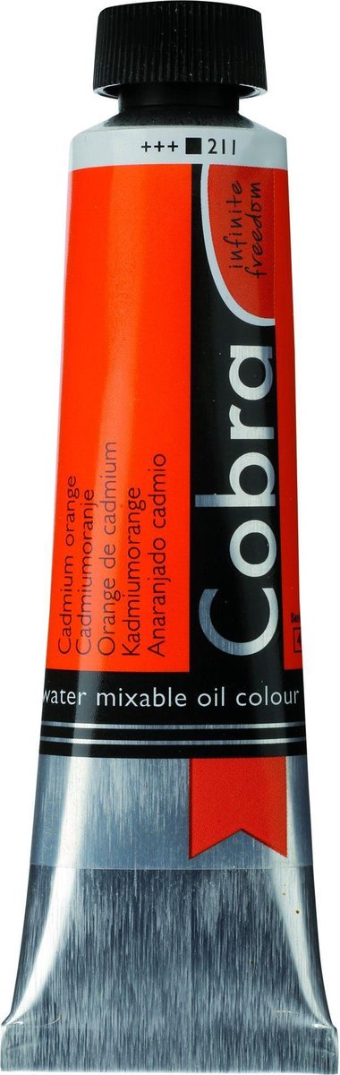 Cobra Artists Olieverf serie 4 Cadmium Orange (211) 40 ml
