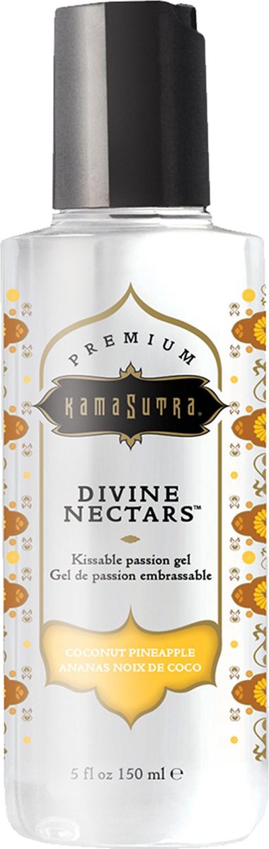 Divine Nectare Likbare Massageolie - Kokos Ananas