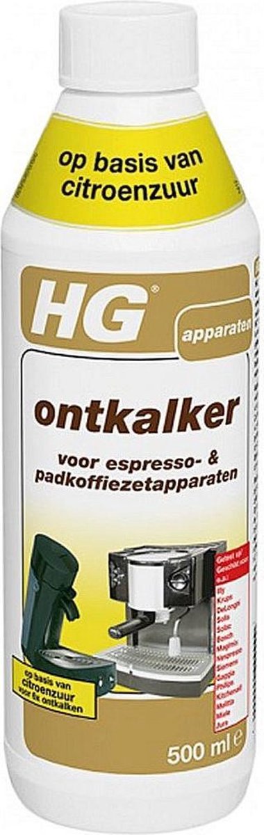 HG Ontkalker Espresso- & Koffiepadmachines Citroenzuur 0