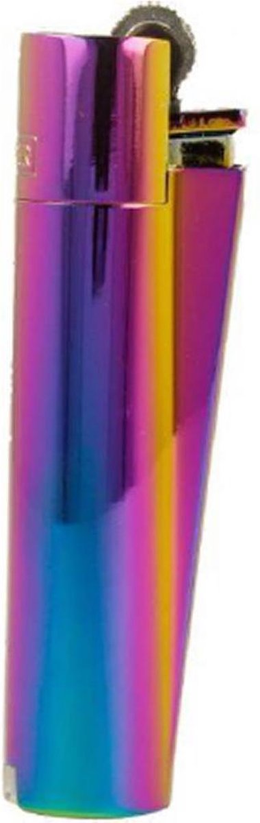 Metalen Clipper aansteker - vuursteenaansteker - Icy