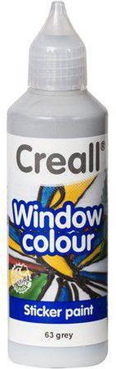 Creall Glass - glasstickerverf grijs 1 FL - 80 ML 20563