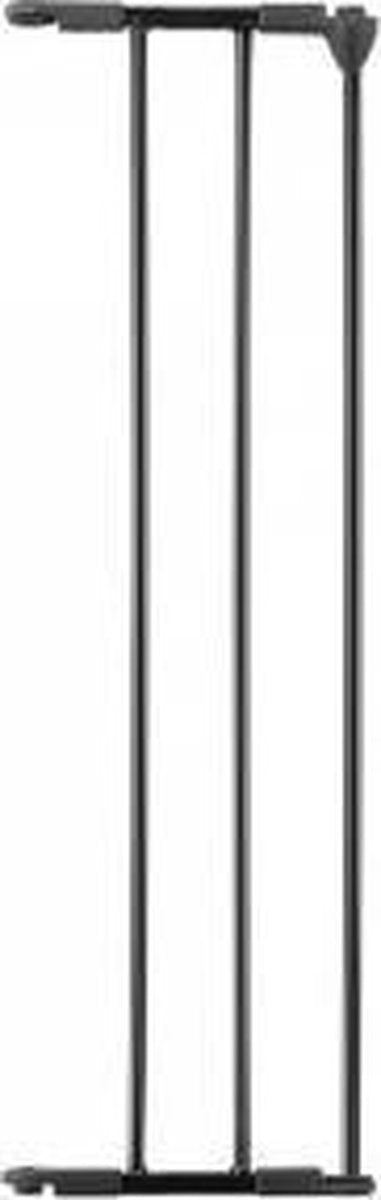 BabyDan FLEX verlengstuk - H:71cm Br:20 cm - zwart/ Antraciet - (Past alleen op de Flex systeemhekjes)
