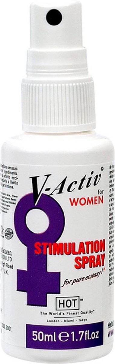 Hot-Hot V-Active Stimu Spray Women 50 M-Creams&lotions&sprays