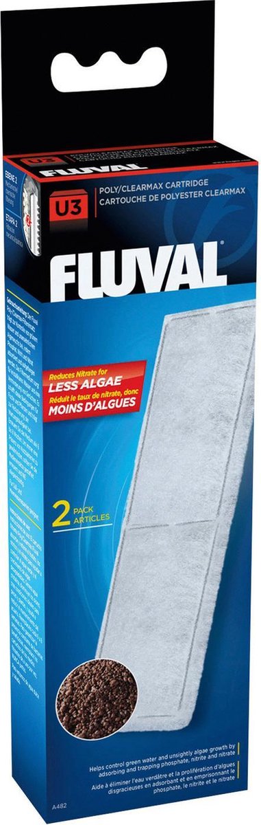 Fluval U3 Clearmax 2 stuks U3