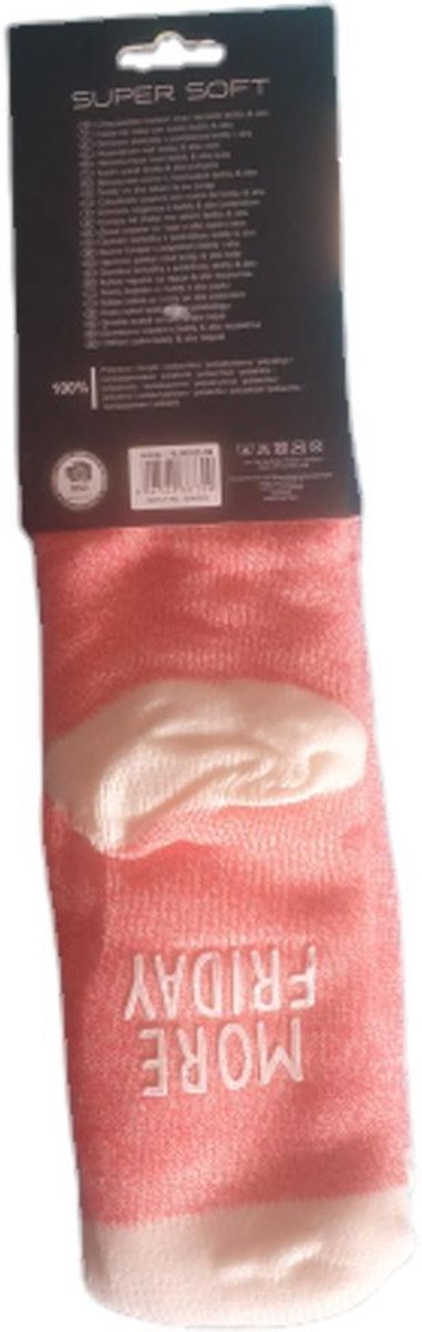 Hüttesock - Happy dames huissokken – Less Monday