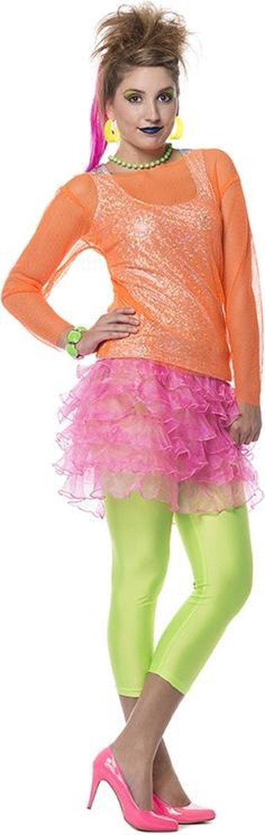 Rok Ruche Neon Pink