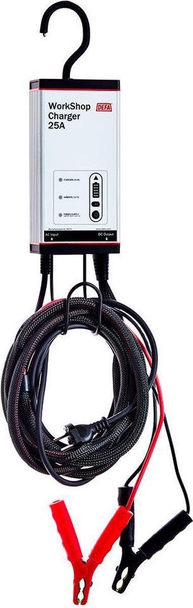 DEFA Werkplaats-acculader 12V 25A 230V - 706900