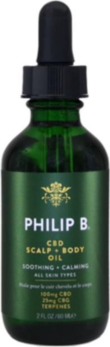 Philip B CBD Scalp + Body Oil