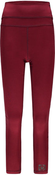 Re-Born Lange Tight Dames - Burgundy - Maat M