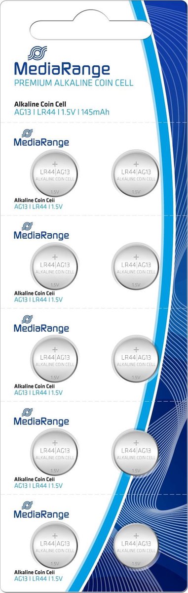 MediaRange MRBAT113 household battery Single-use battery SR44 Alkaline 1