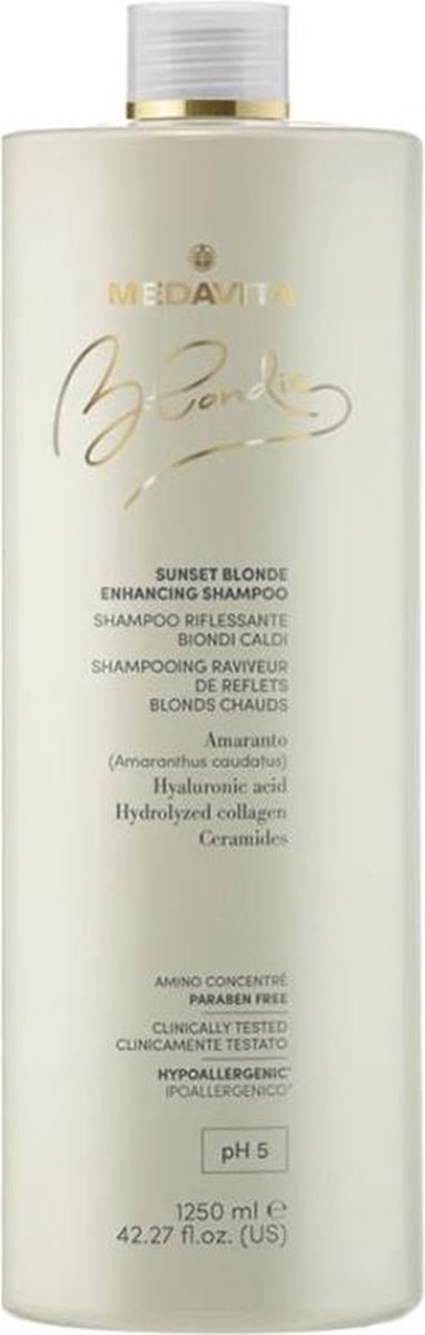 Medavita Blondie Sunset Blonde Enhancing Shampoo