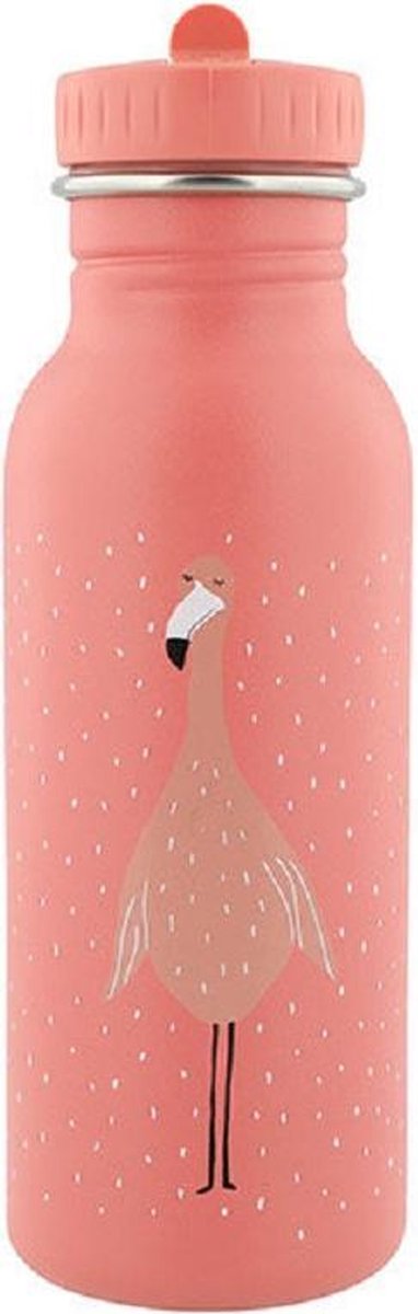 Drinkfles Mrs. Flamingo - 500 ml Stainless steel | Trixie Baby