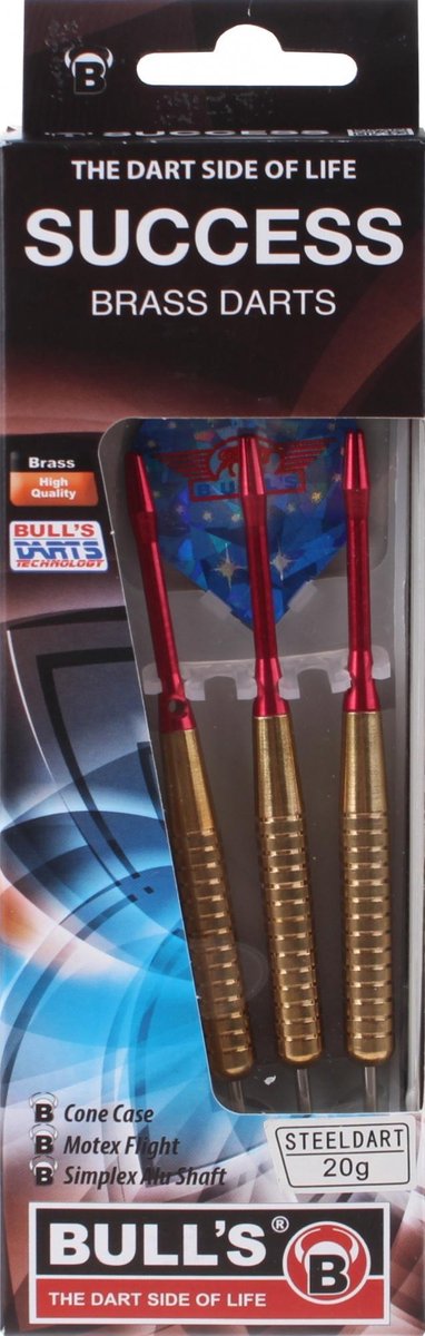 Bull's Dartpijlen Success Steeltip Gewicht 20 Gram