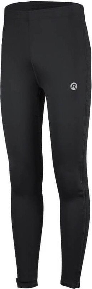 Rogelli Breno Tight met rits - Hardloopbroek - Zwart - Maat XS