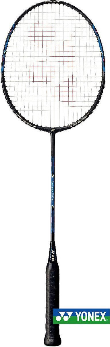 Yonex badmintonset + | 2 Carbonex 7000 | koker Mavis 300 yellow | Yonex net
