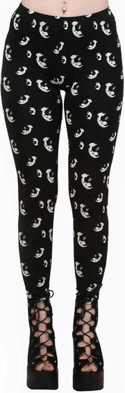 Banned Legging -S- HEAVENLY CREATURES Zwart